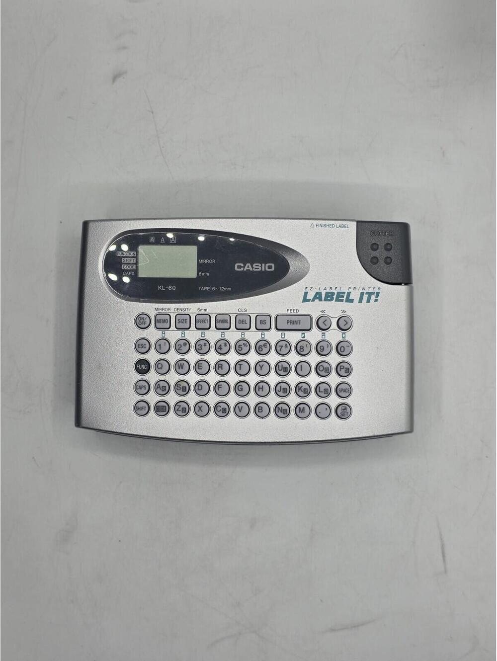 Casio KL-60 Label It! EZ-Label Printer | Portable Handheld Maker - Tested